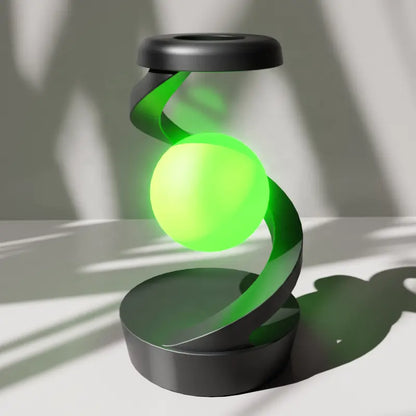 SwirlSphere Glow Tafel Lamp met Gebaarbediening
