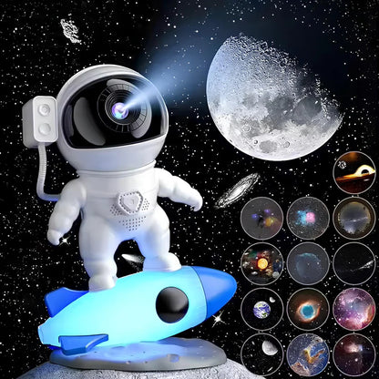 Astronaut Projectielamp Galaxy & Cosmic Audio Varianten