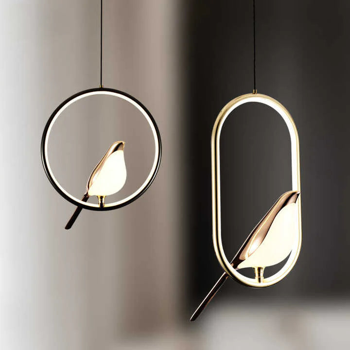 Aurelia Luxe Gouden Vogel Hanglamp
