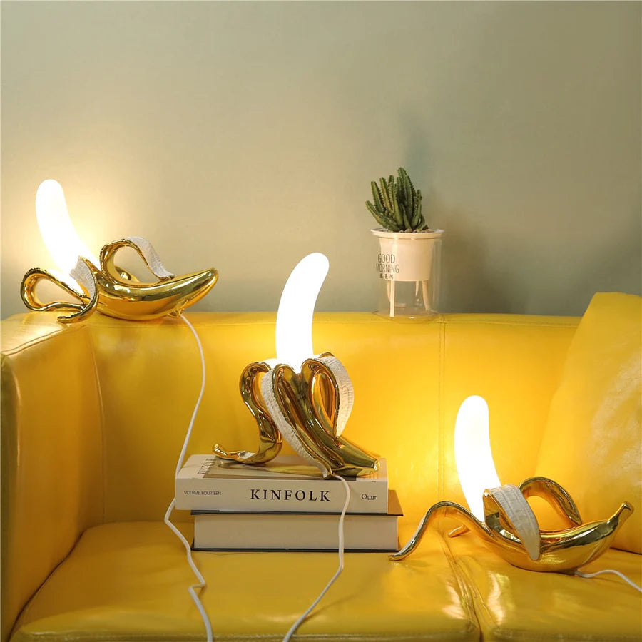 Banana Lights Tafellampen - Speels Art Deco Design