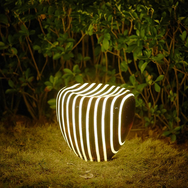 Luxely Natuursteen Weerbestendige LED Tuinlamp