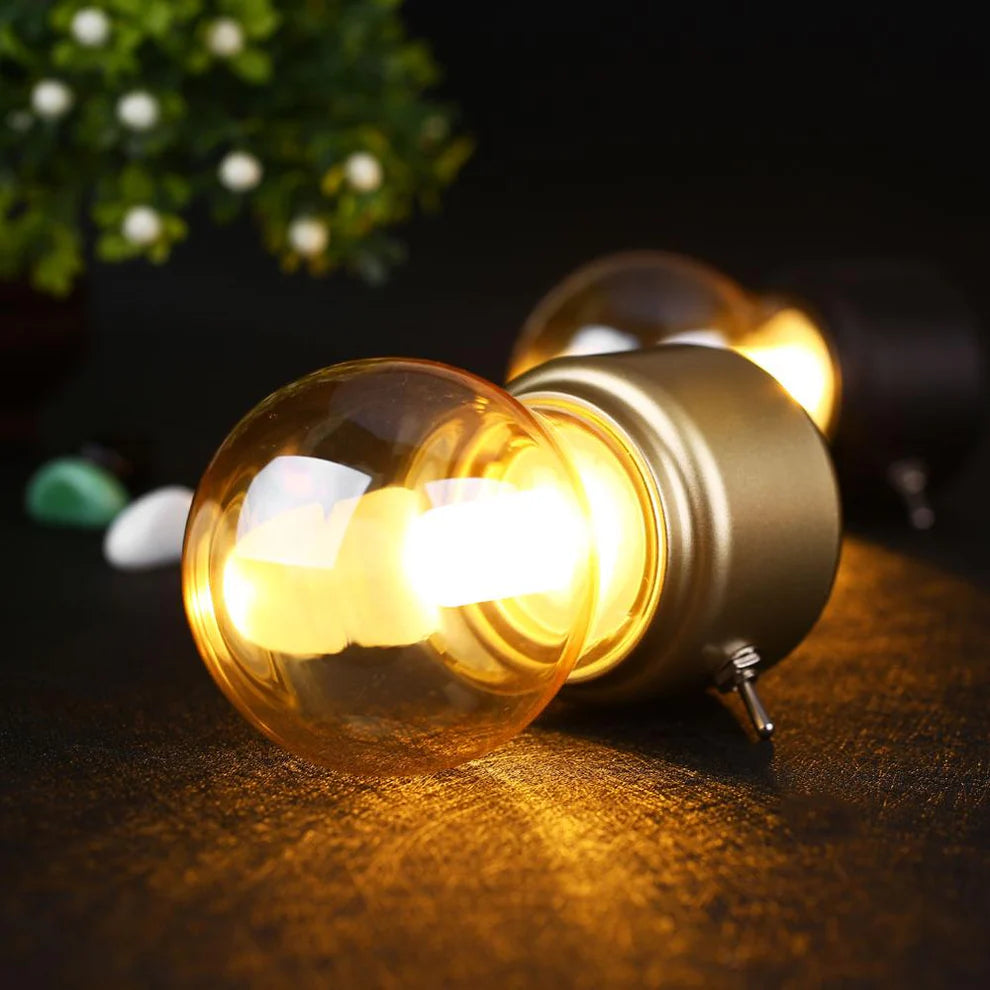 Retro Draagbare LED Tafellamp met USB Oplaad