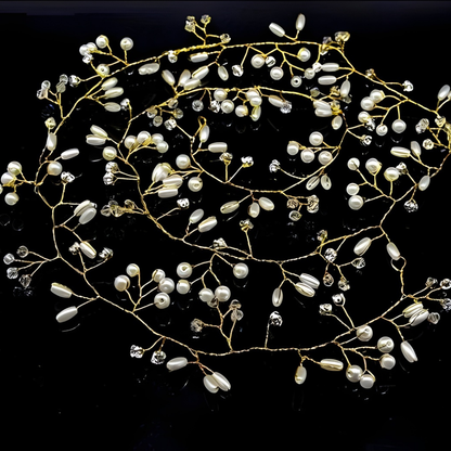 Haarsieraad Parels Valentijnsdag Elegant Haaraccessoire