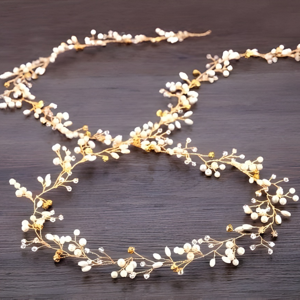 Haarsieraad Parels Valentijnsdag Elegant Haaraccessoire