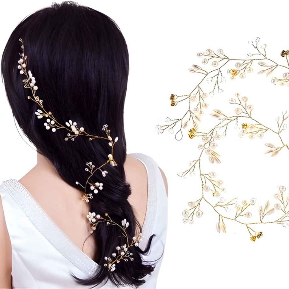 Haarsieraad Parels Valentijnsdag Elegant Haaraccessoire