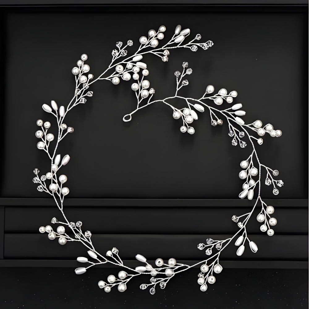 Haarsieraad Parels Valentijnsdag Elegant Haaraccessoire