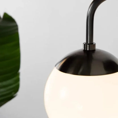 Moderne Halo korst Glazen Bol Wandlamp