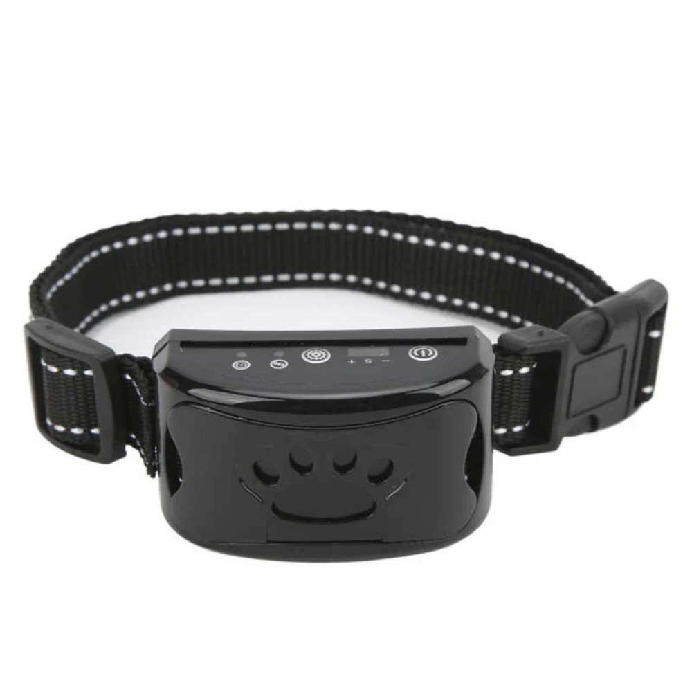 Halsband Ultrasoon Anti Blaf Vibratie Training Hond