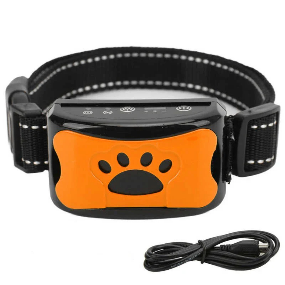 Halsband Ultrasoon Anti Blaf Vibratie Training Hond