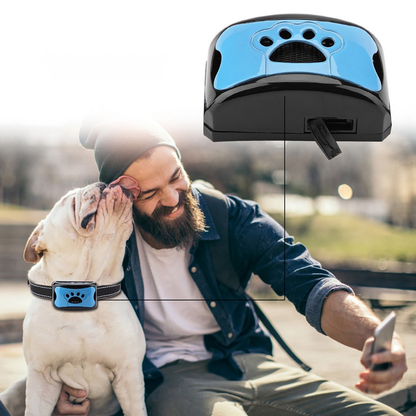 Halsband Ultrasoon Anti Blaf Vibratie Training Hond