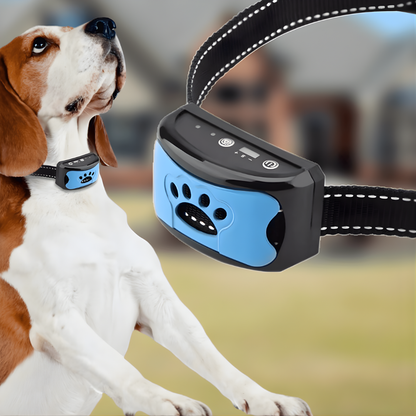 Halsband Ultrasoon Anti Blaf Vibratie Training Hond