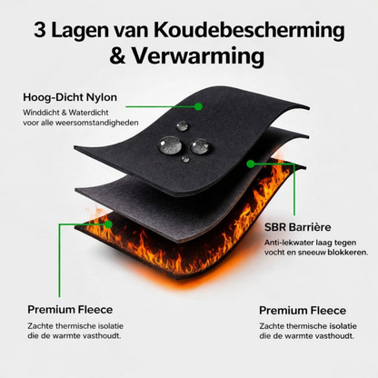 Verwarmde Handschoenen Thermische Touchscreen Winter Buiten