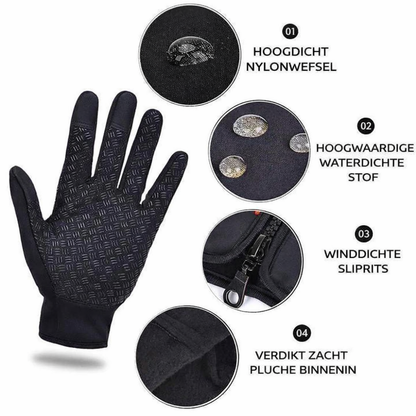 Handschoenen Winter Thermisch Waterafstotend Touchscreen