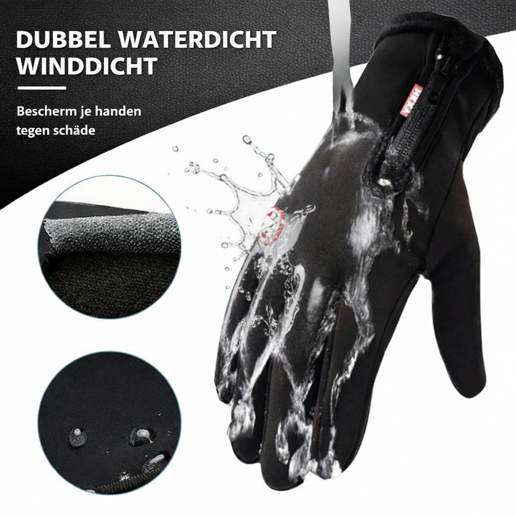 Handschoenen Winter Verwarmd Touchscreen Grip Buiten