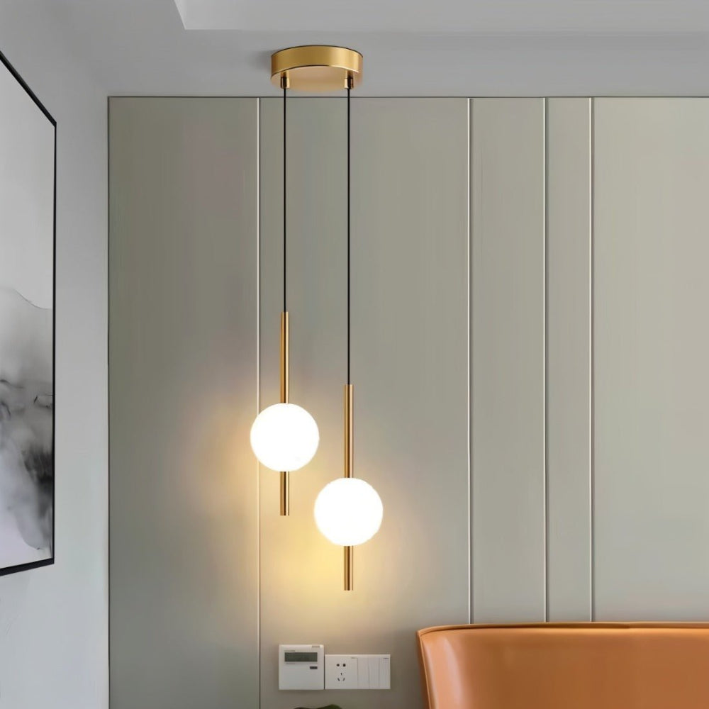 Hanglamp Glas Metaal Scandinavisch Modern LED