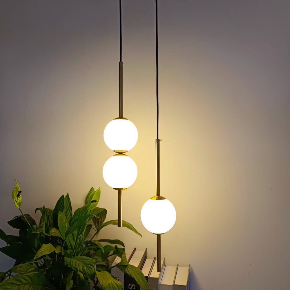 Hanglamp Glas Metaal Scandinavisch Modern LED