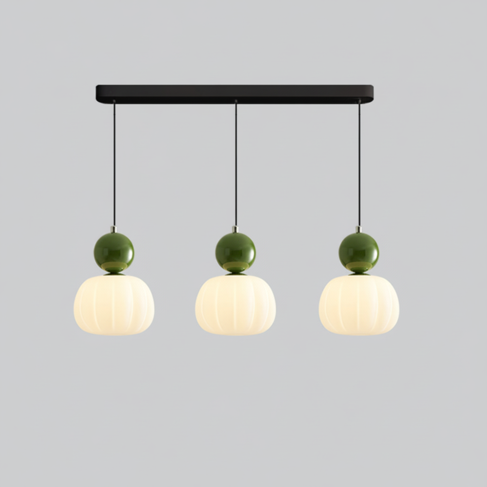 Hanglamp Glas Art Deco Goud Modern Design