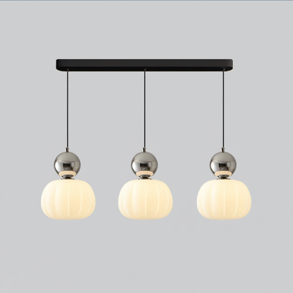 Hanglamp Glas Art Deco Goud Modern Design