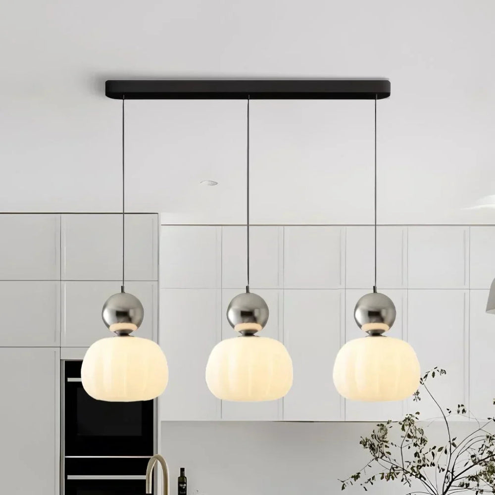 Hanglamp Glas Art Deco Goud Modern Design