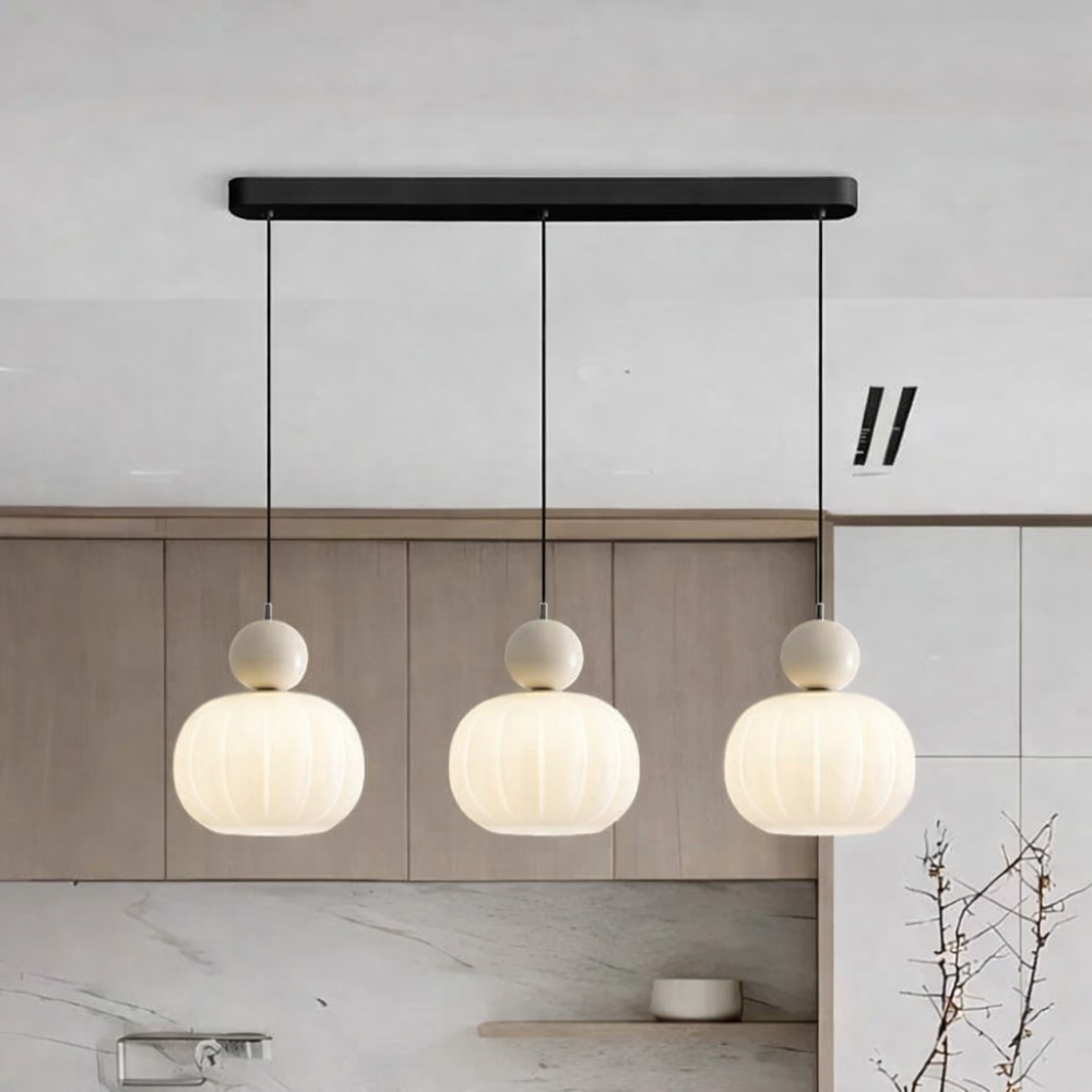 Hanglamp Glas Art Deco Goud Modern Design