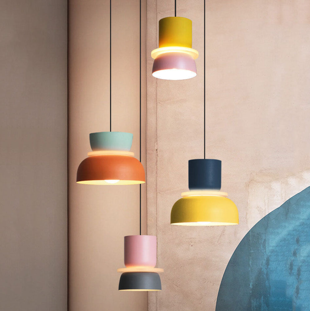 Hanglamp Metaal Modern Kleurrijk Verstelbaar Plafondlamp