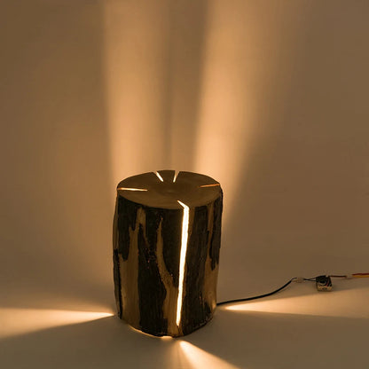 Natuurlijke Buiten LED Boomstronk Lamp