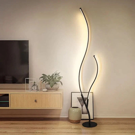 Modern Design Twee Takken Vloerlamp