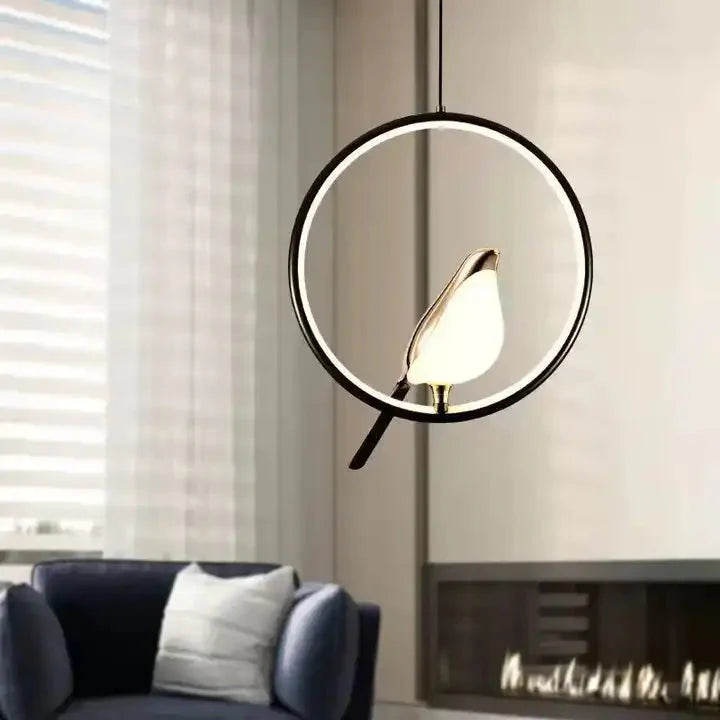 Aurelia Luxe Gouden Vogel Hanglamp