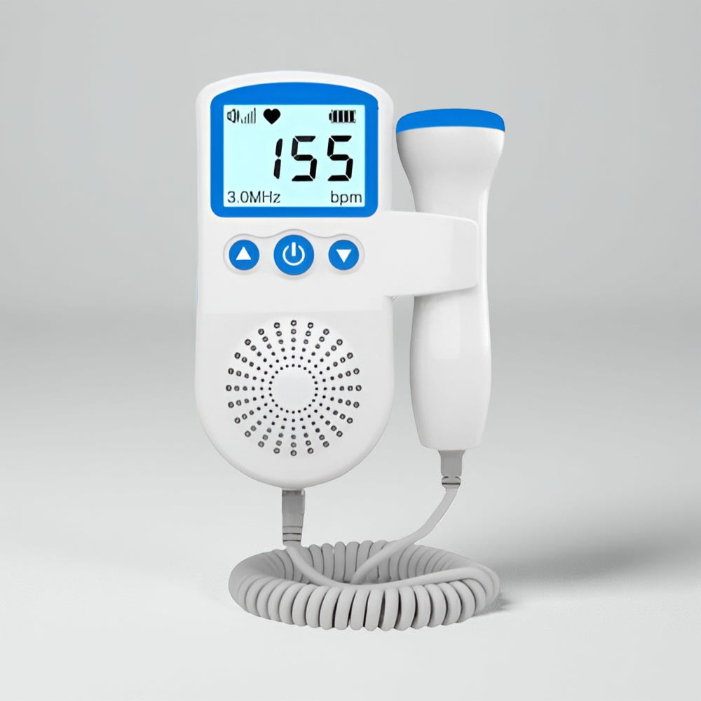 Fetal Doppler Zwangerschap Hartslagmeter Baby LCD Display
