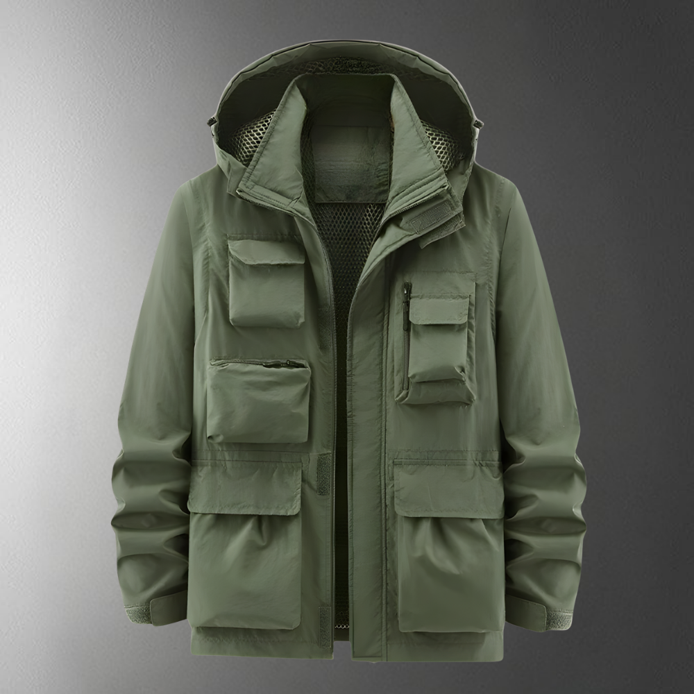 Heren Winterjas Gewatteerd Waterdicht Parka Jas