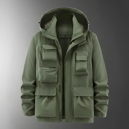 Heren Winterjas Gewatteerd Waterdicht Parka Jas