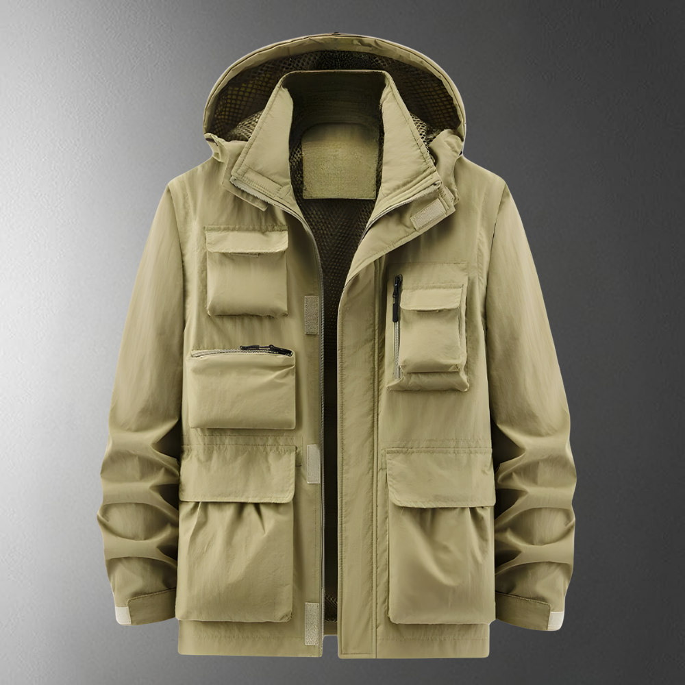 Heren Winterjas Gewatteerd Waterdicht Parka Jas