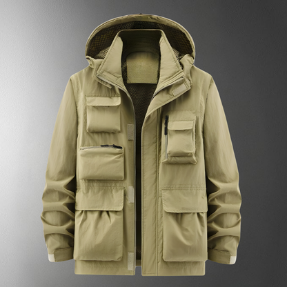 Heren Winterjas Gewatteerd Waterdicht Parka Jas