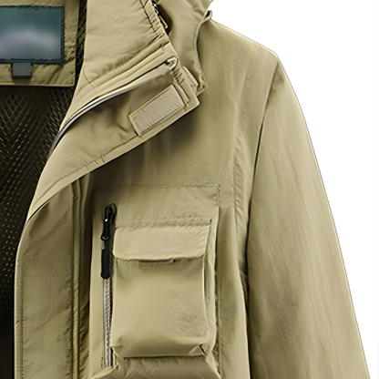 Heren Winterjas Gewatteerd Waterdicht Parka Jas
