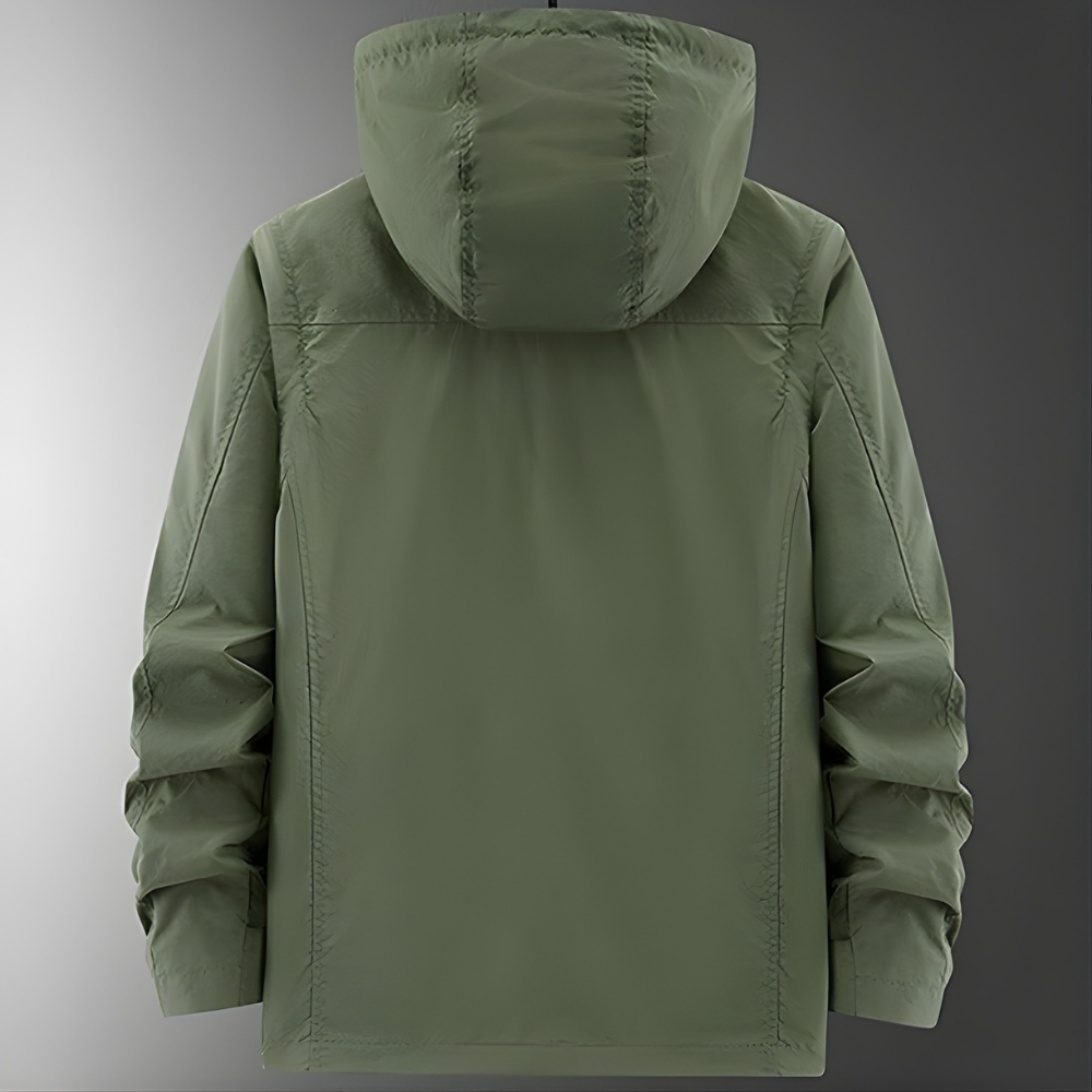 Heren Winterjas Gewatteerd Waterdicht Parka Jas