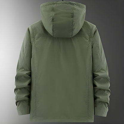 Heren Winterjas Gewatteerd Waterdicht Parka Jas