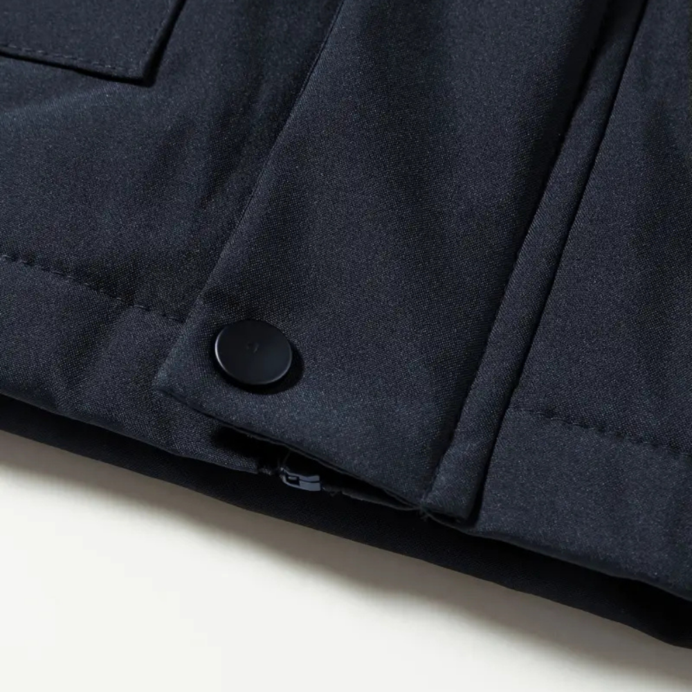 Heren Winterjas Waterdicht Gewatteerd Parka Capuchon