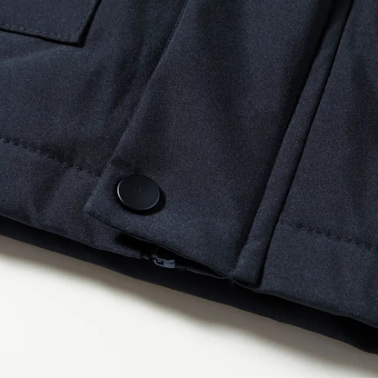 Heren Winterjas Waterdicht Gewatteerd Parka Capuchon