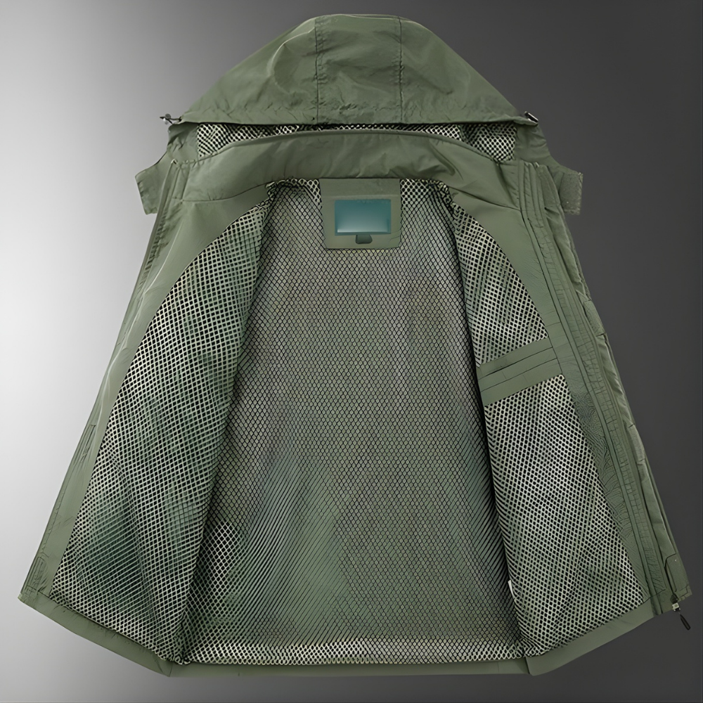 Heren Winterjas Gewatteerd Waterdicht Parka Jas