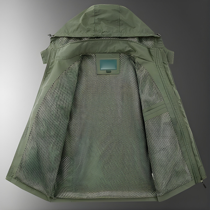 Heren Winterjas Gewatteerd Waterdicht Parka Jas
