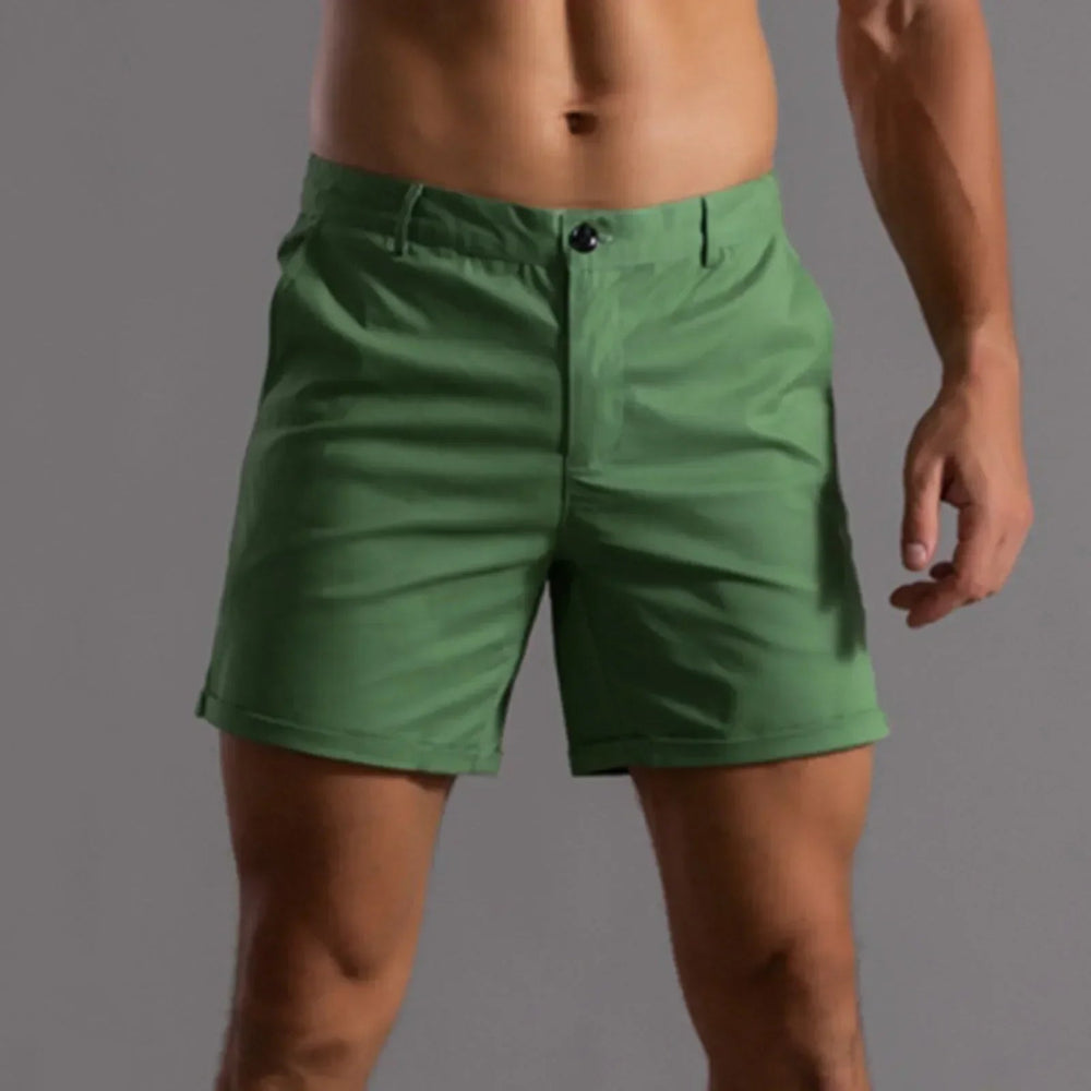 Heren Chino Shorts Katoen Comfortabele Casual Zomershort