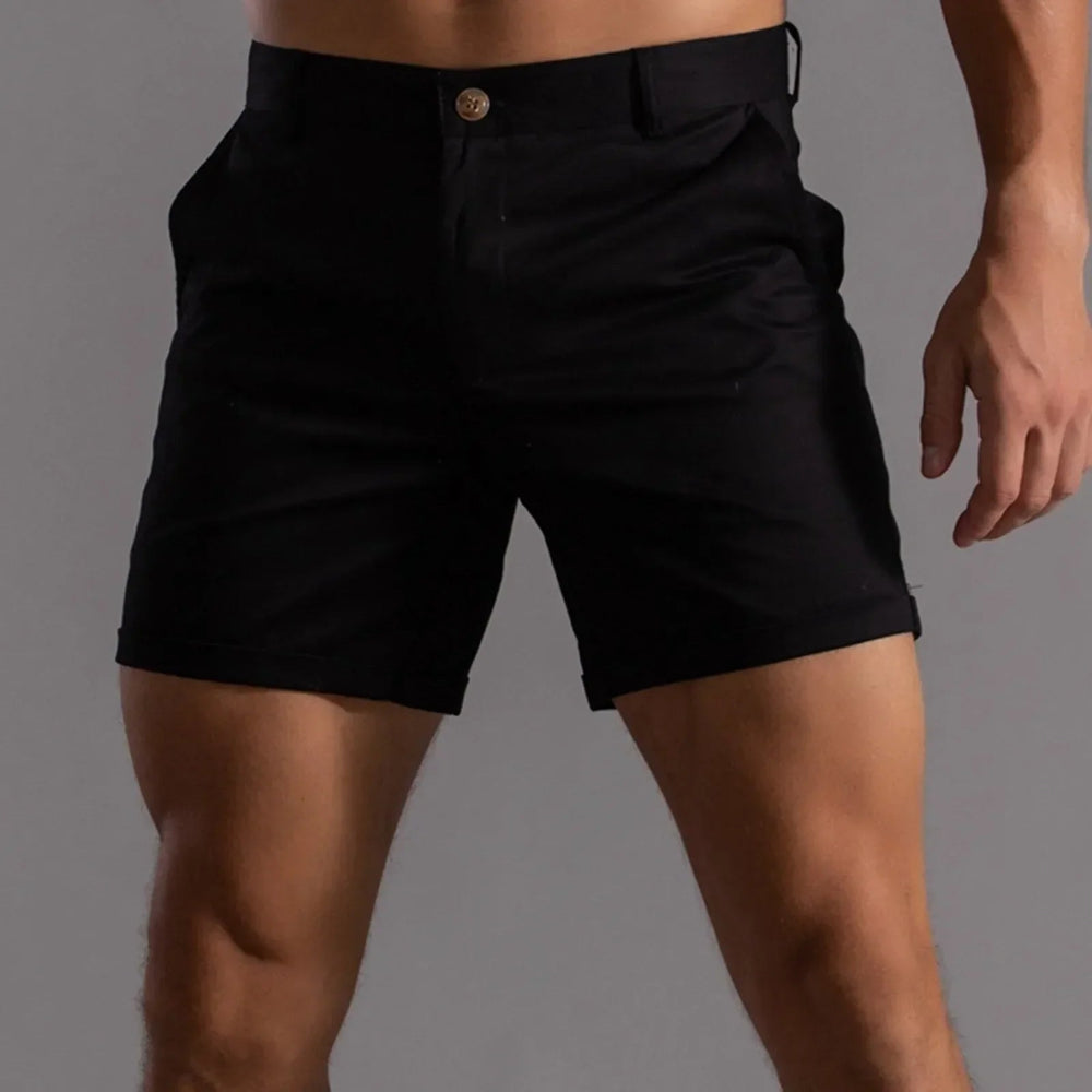 Heren Chino Shorts Katoen Comfortabele Casual Zomershort