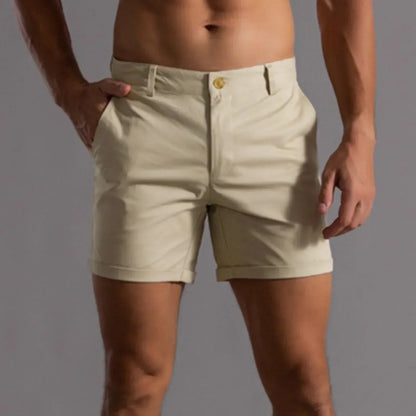 Heren Chino Shorts Katoen Comfortabele Casual Zomershort