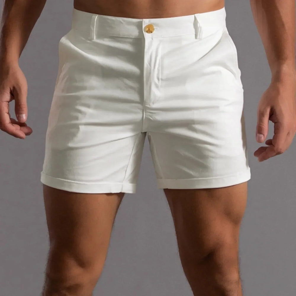 Heren Chino Shorts Katoen Comfortabele Casual Zomershort