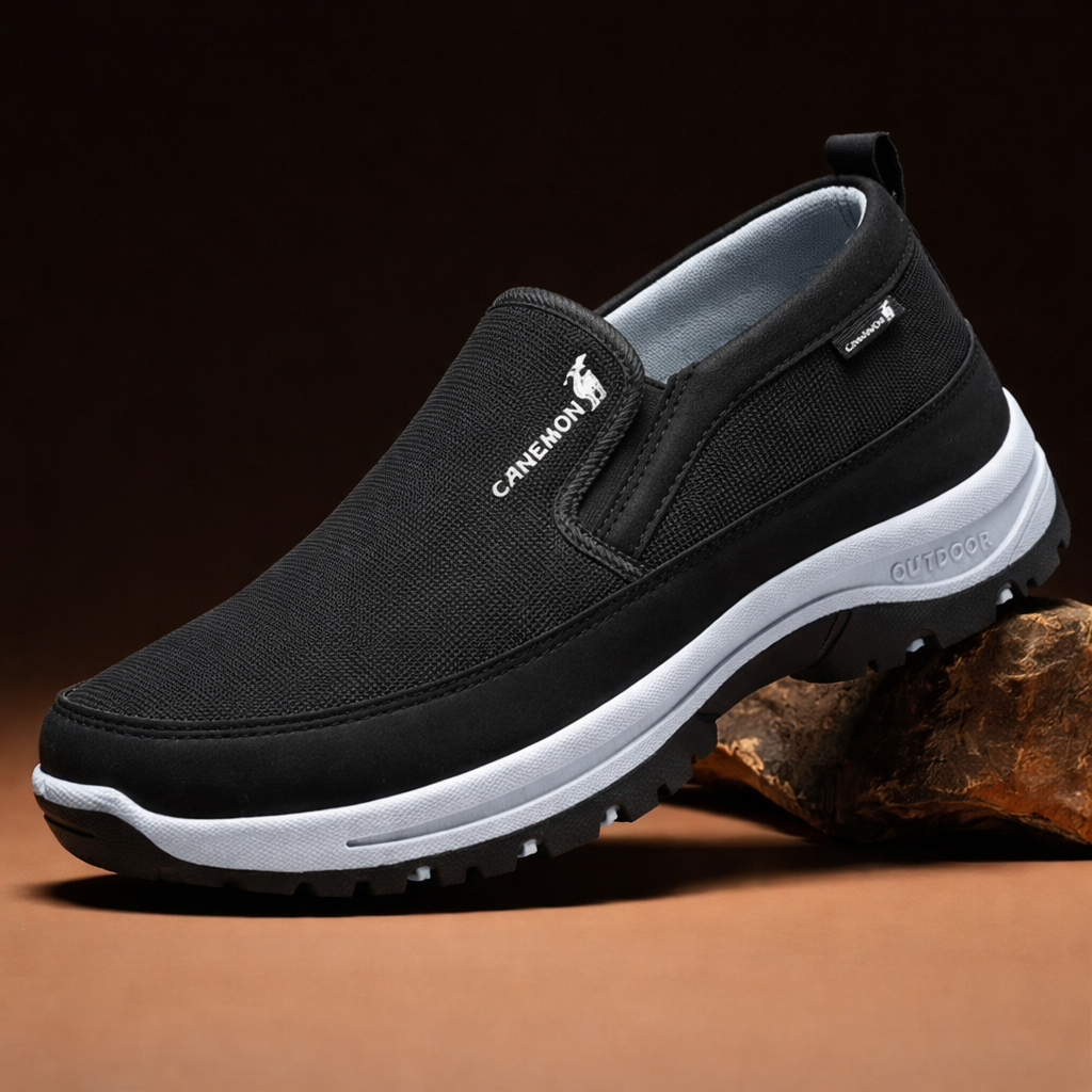 Herenschoenen Instap Waterdicht Comfort Klassiek Ontwerp