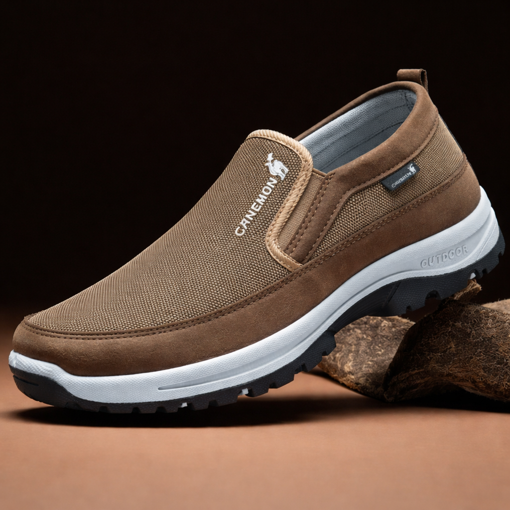 Herenschoenen Instap Waterdicht Comfort Klassiek Ontwerp