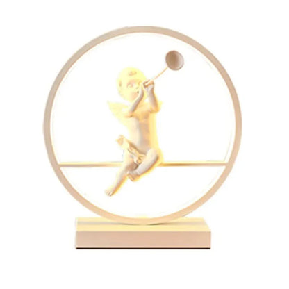 Elegant Design Engelfiguur LED Tafellamp