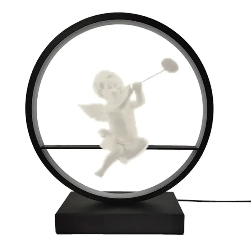 Elegant Design Engelfiguur LED Tafellamp