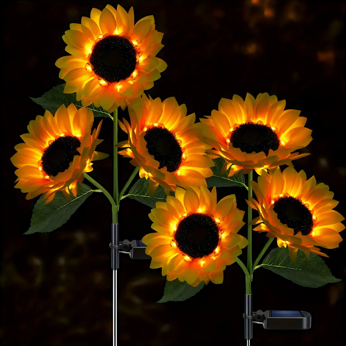 Realistisch Weerbestendige Zonnebloem Tuinlamp