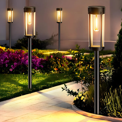 Zonne-Energie Tuinfakkel Set Buitenlamp